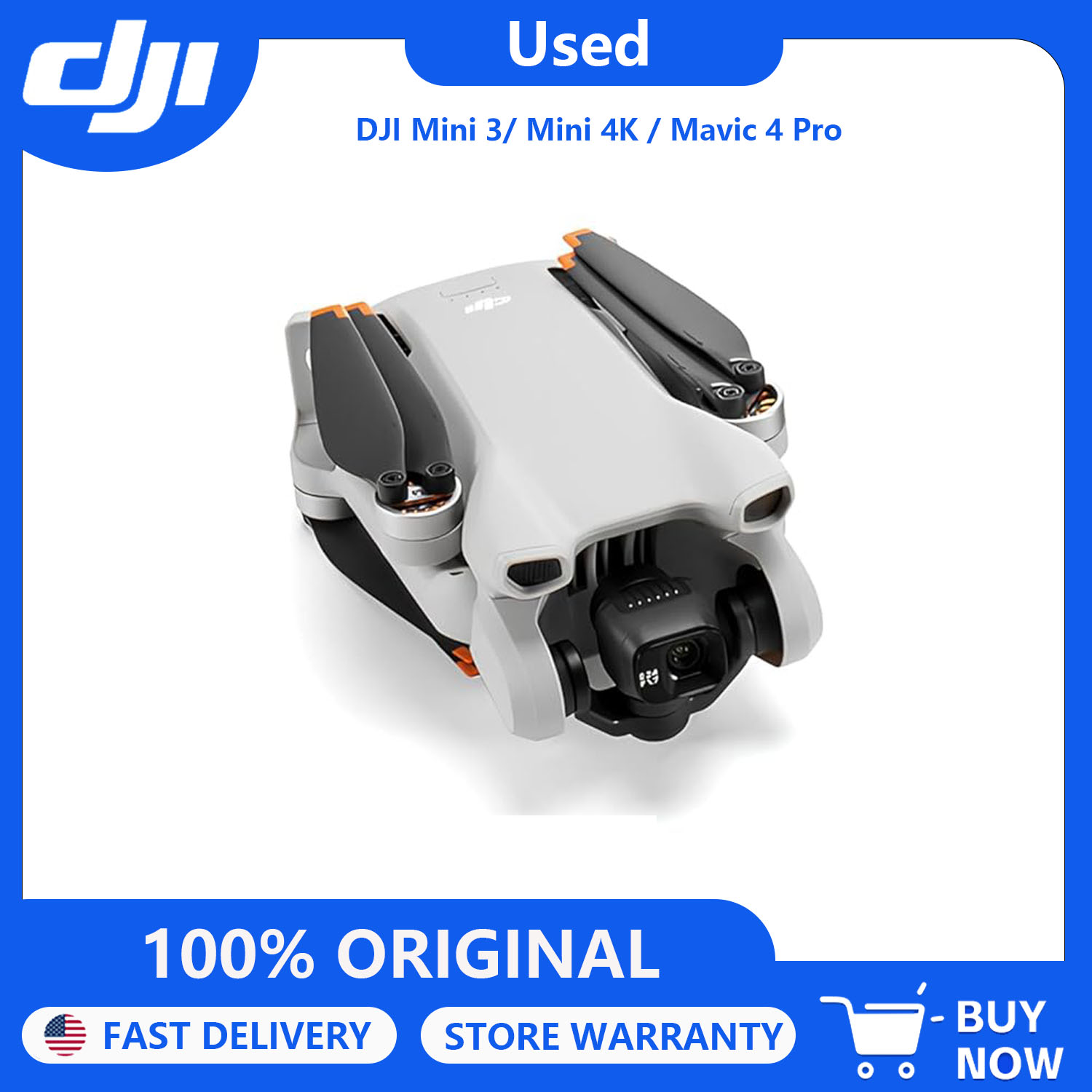 Dji Drone Mini 4 Pro - Yenilenmiş DJI Mini 3 / Mini