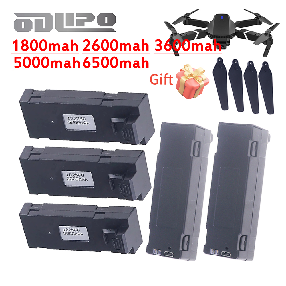 YENI Yükseltme E88 Pil 6500 ma - Eachine Drone E58 incelemesi ve fiyatı
